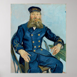 Vincent van Gogh Porträtt, Postman Joseph Poster