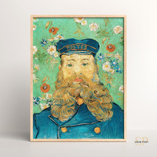 Vincent van Gogh Porträtt Postman Joseph Roulin Poster