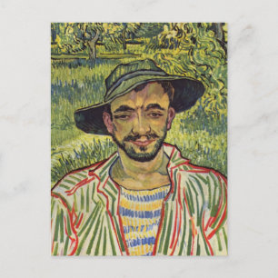 Vincent van Gogh - Porträtt vid Young Peasant Vykort