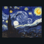 Vincent Van Gogh Poster Starry Natt Fine Art<br><div class="desc">Vincent Van Gogh the Starry Natt Fine Art in Geometric Illustration Stil. Gammal masters målningsdesign i ett modernt geometriskt Mönster.</div>