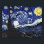 Vincent Van Gogh Poster Starry Natt Fine Art<br><div class="desc">Vincent Van Gogh the Starry Natt Fine Art in Geometric Illustration Stil. Gammal masters målningsdesign i ett modernt geometriskt Mönster.</div>