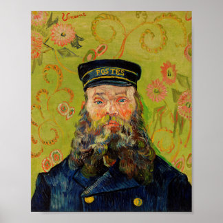 Vincent Van Gogh Postman art Poster