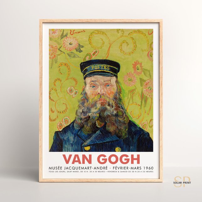 Vincent van Gogh Postman Joseph Roulin Art Poster (Skapare uppladdad)