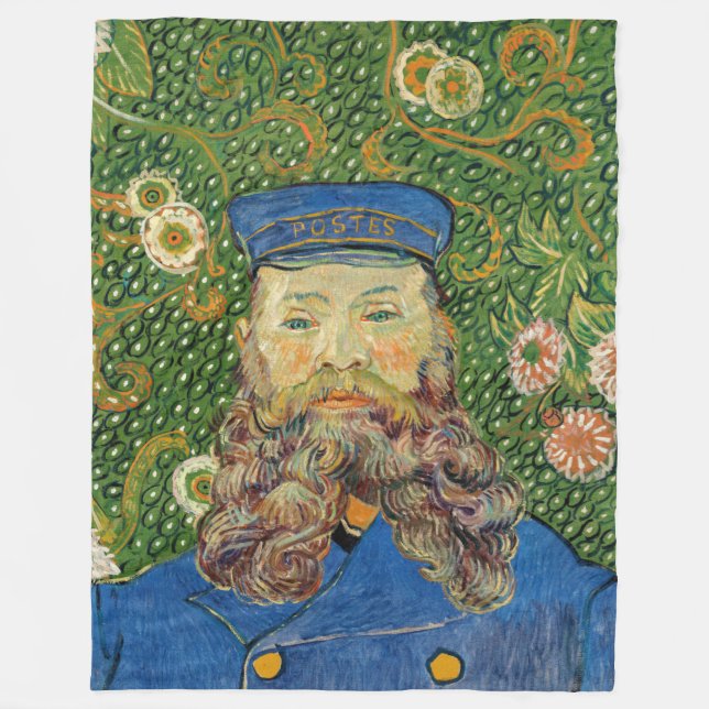 Vincent Van Gogh - Postman Joseph Roulin Fleecefilt (Framsidan)