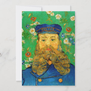 Vincent Van Gogh - Postman Joseph Roulin Inbjudningar