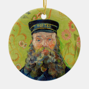 Vincent Van Gogh - Postman Joseph Roulin Julgransprydnad Keramik