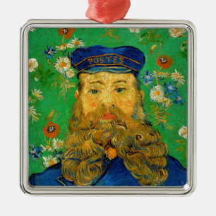 Vincent Van Gogh - Postman Joseph Roulin Julgransprydnad Metall