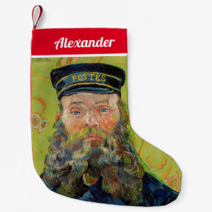 Vincent Van Gogh - Postman Joseph Roulin Liten Julstrumpa