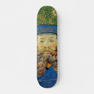 Vincent Van Gogh - Postman Joseph Roulin Mini Skateboard Bräda 18,5 Cm