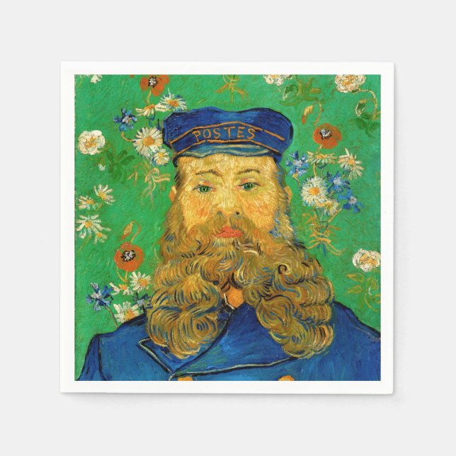 Vincent Van Gogh - Postman Joseph Roulin Pappersservett (Framsidan)