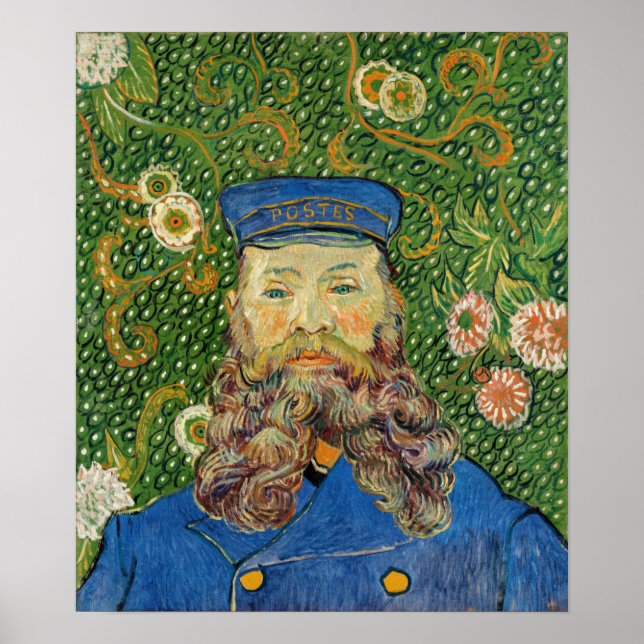 Vincent Van Gogh - Postman Joseph Roulin Poster (Framsidan)