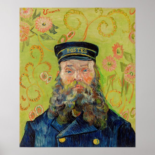 Vincent Van Gogh - Postman Joseph Roulin Poster (Framsidan)