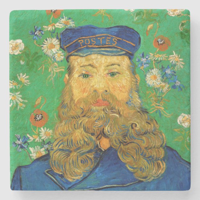Vincent Van Gogh - Postman Joseph Roulin Stenunderlägg (Framsidan)