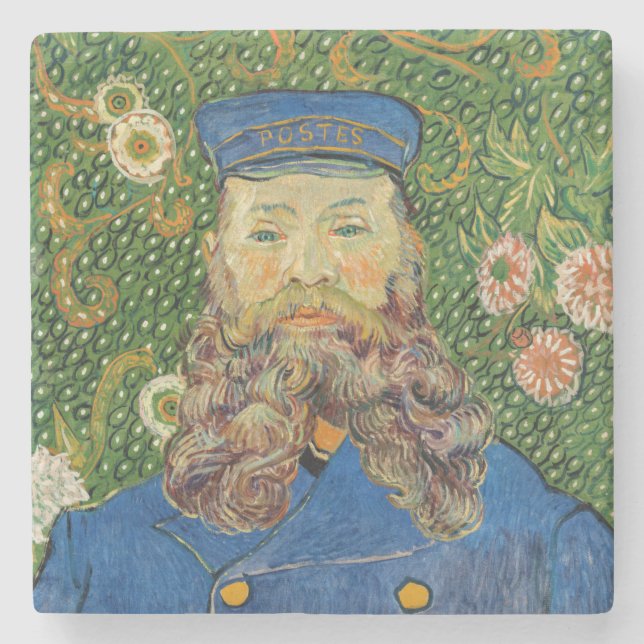 Vincent Van Gogh - Postman Joseph Roulin Stenunderlägg (Framsidan)
