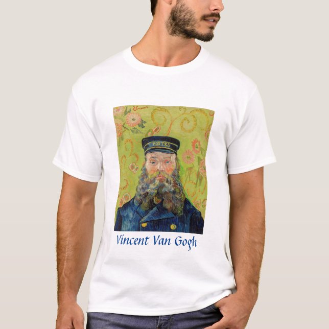 Vincent Van Gogh - Postman Joseph Roulin T Shirt (Framsida)