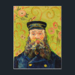 Vincent Van Gogh Postman Joseph Roulin Vykort<br><div class="desc">Vincent Van Gogh,  Postman Joseph Roulin Vintage Fine Art Postcard</div>