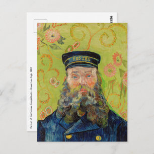 Vincent Van Gogh - Postman Joseph Roulin Vykort