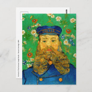 Vincent Van Gogh - Postman Joseph Roulin Vykort