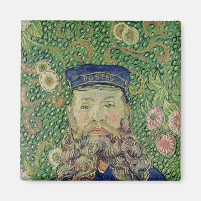 Vincent van Gogh | Postmans Porträtt Magnet (Framsidan)