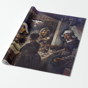 Vincent Van Gogh, potatisen Eaters Fine Art Presentpapper