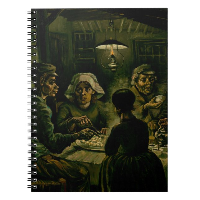 Vincent van Gogh - Potato Eaters Anteckningsbok (Framsidan)