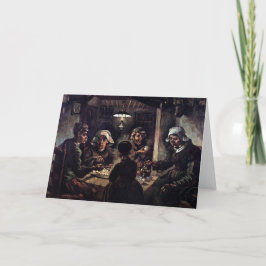 Vincent Van Gogh - Potato Eaters Fine Art Helgkort