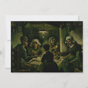 Vincent van Gogh - Potato Eaters Inbjudningar