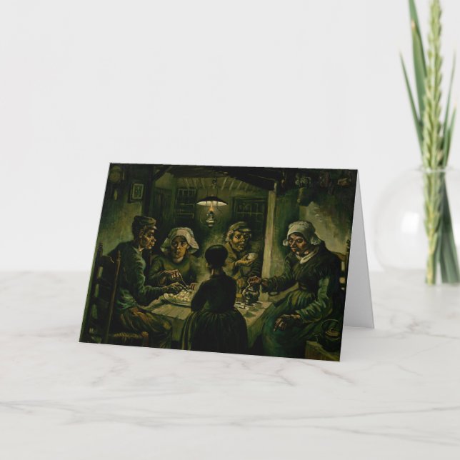 Vincent van Gogh - Potato Eaters Kort (Framsida)