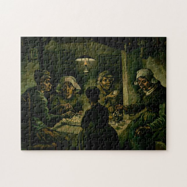 Vincent van Gogh - Potato Eaters Pussel (Horisontell)