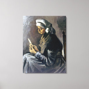 Vincent van Gogh Potato Peeler Canvastryck