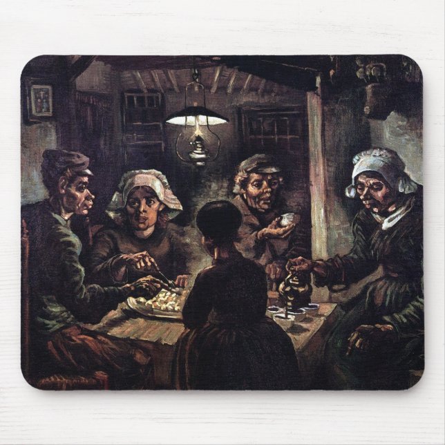 Vincent Van Gogh - Potetisätarna Finkonst Musmatta (Framsidan)