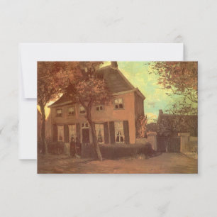 Vincent van Gogh - Prästgården i Nuenen Inbjudningar