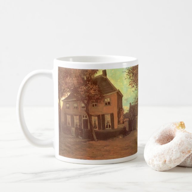 Vincent van Gogh - Prästgården i Nuenen Kaffemugg (Med munk)