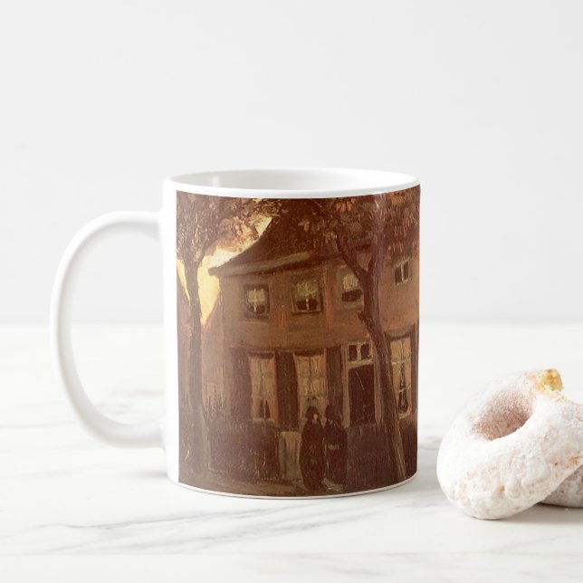 Vincent van Gogh - Prästgården i Nuenen Kaffemugg (Med munk)