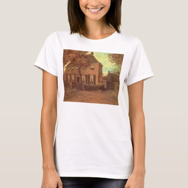 Vincent van Gogh - Prästgården i Nuenen T Shirt (Framsida)