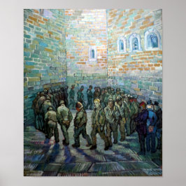 Vincent van Gogh Prisoners övningar Poster