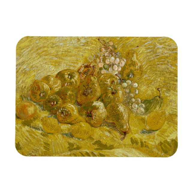 Vincent van Gogh - Quinces, Lemons, Pears Magnet (Horisontell)