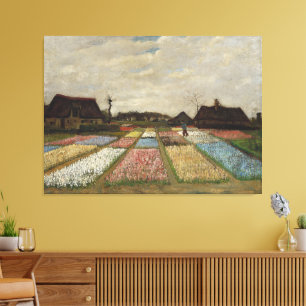 Vincent van Gogh - Rabatter i Holland Canvastryck