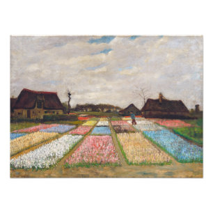 Vincent van Gogh - Rabatter i Holland Fototryck