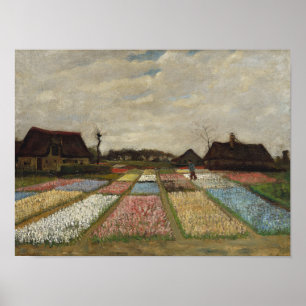 Vincent van Gogh - Rabatter i Holland Poster