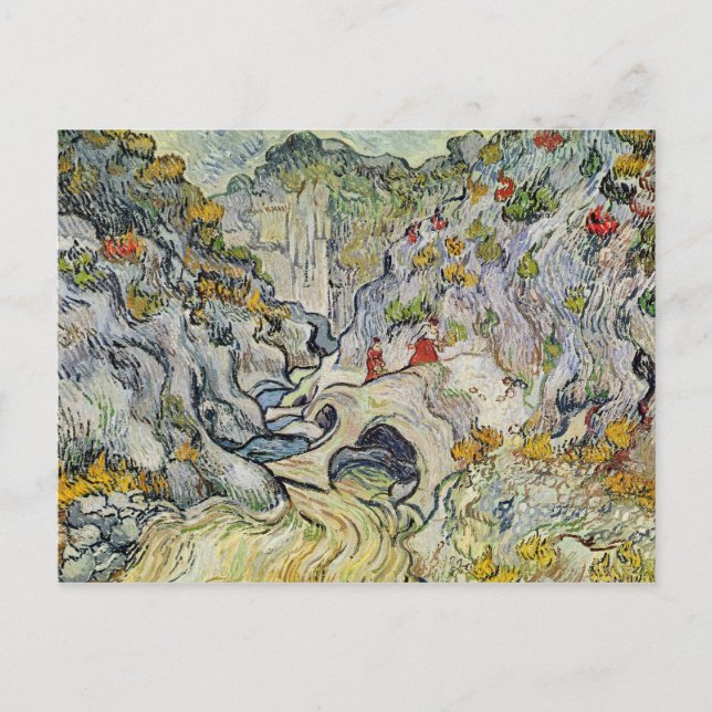 Vincent Van Gogh | ravinen av Peyrouletsen Vykort (Framsida)