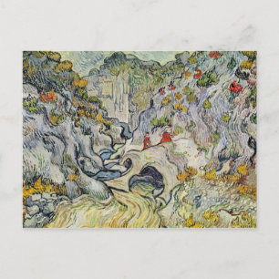 Vincent Van Gogh ravinen av Peyrouletsen Vykort