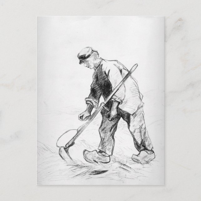 Vincent Van Gogh | Reaper Vykort (Framsida)