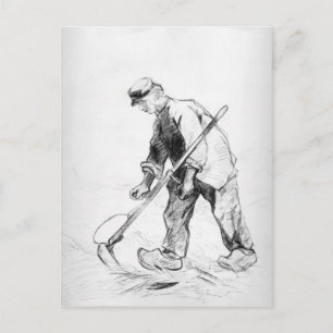 Vincent Van Gogh   Reaper Vykort