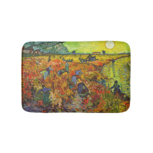 Vincent van Gogh - Red Vineyard Badrumsmatta