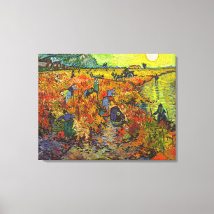Vincent van Gogh - Red Vineyard Canvastryck