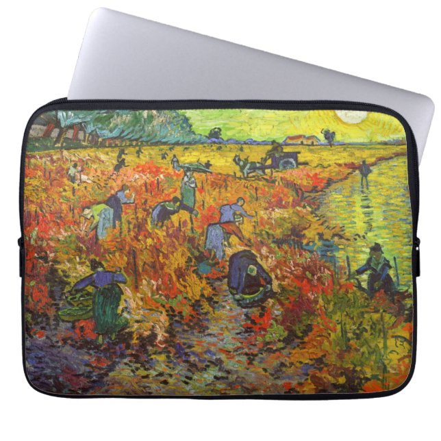 Vincent van Gogh - Red Vineyard Laptop Fodral (Framsidan)