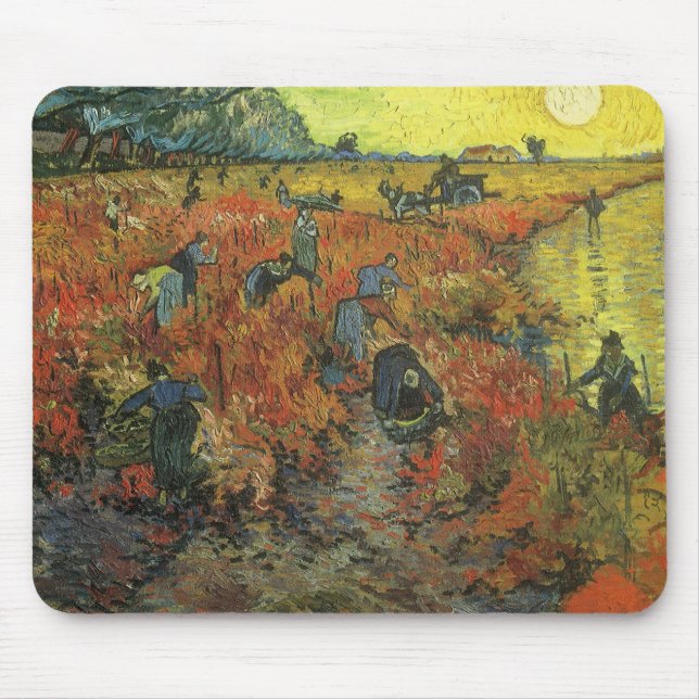 Vincent van Gogh - Red Vineyard Musmatta (Framsidan)