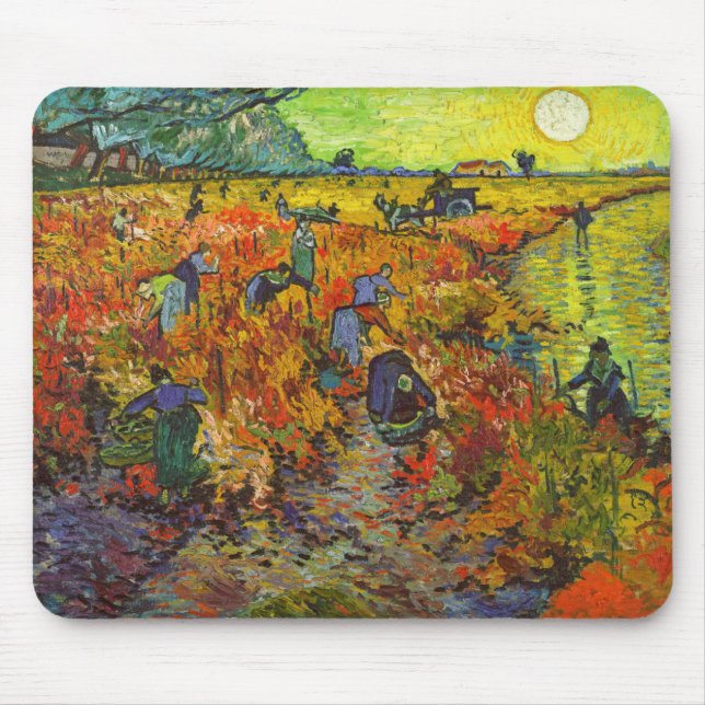 Vincent van Gogh - Red Vineyard Musmatta (Framsidan)