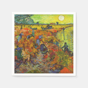 Vincent van Gogh - Red Vineyard Pappersservett